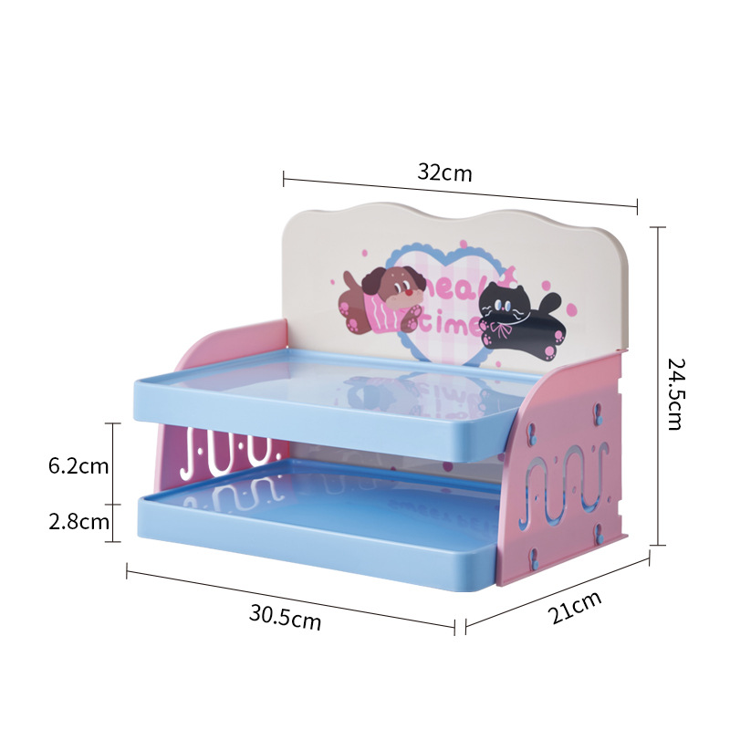 Plato de comedor para mascotas, mesa de comedor para gatos, mesa de comedor para perros pequeños y medianos, estante ajustable para mascotas, artículos para mascotas