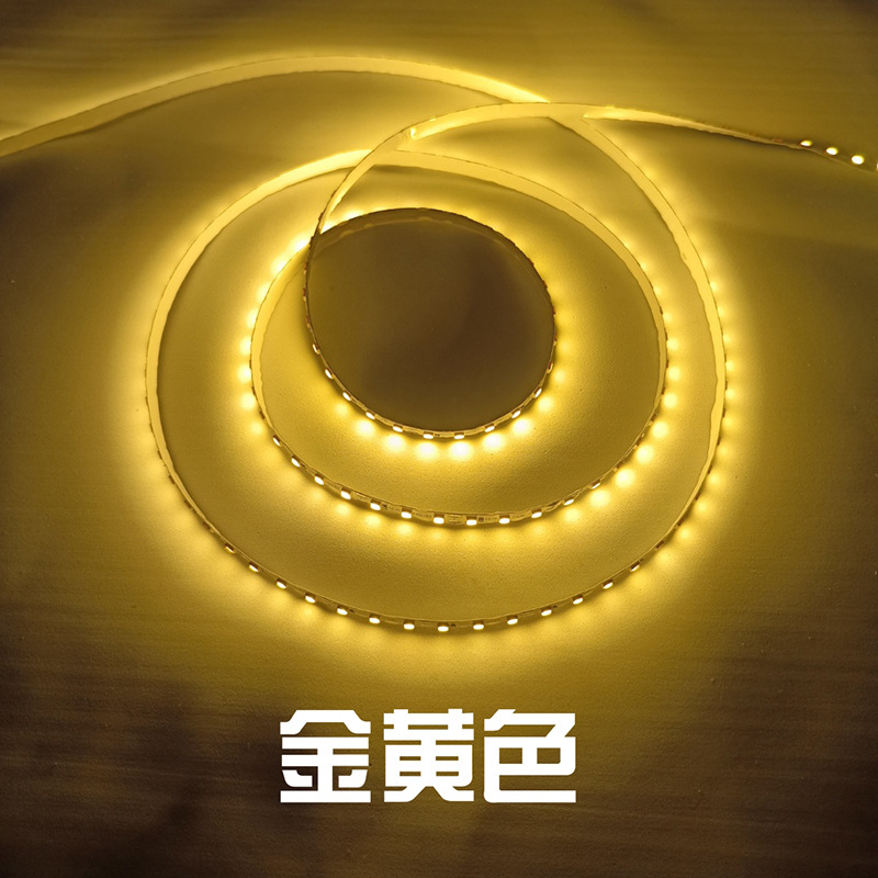 6mmS LED correa de lámpara flexible 12V por metro 120 lámpara 2835 lámpara desnuda no impermeable lámpara de neón dividida