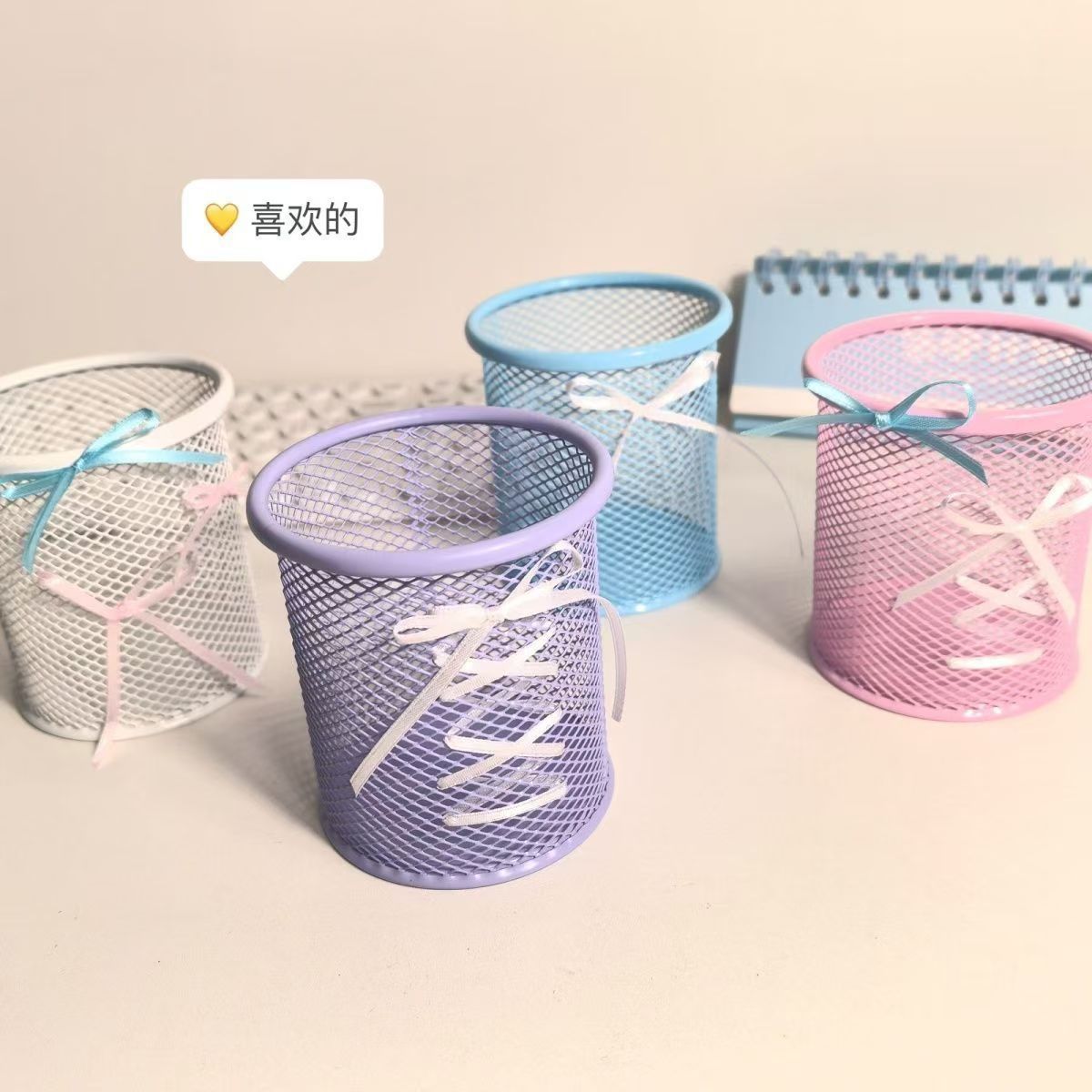 흰색 중공 펜 홀더 + DIY 활 재료 패키지