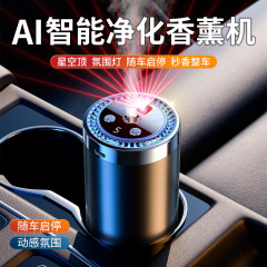 越境バージョンの星空トップカーアロマセラピーマシン車の香水装飾品自動フレグランススプレースマートアロマセラピーマシン卸売