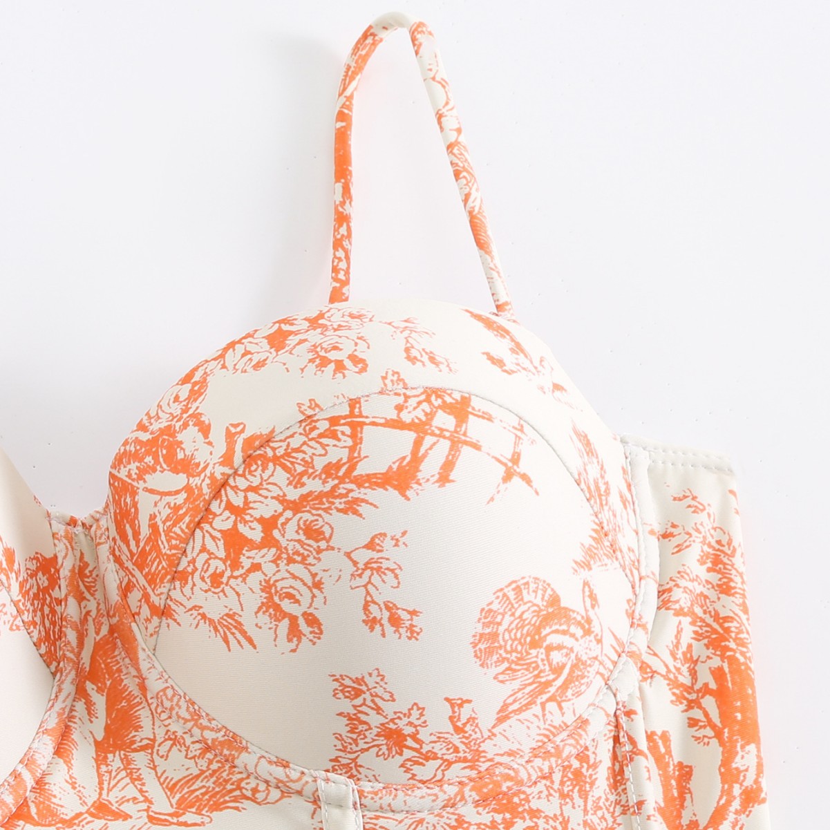 GraceChic 2024 European And American One-Piece Sexy Tight-Fitting Export Cross-Border Swimsuit High-End Beach Set_voghion.com