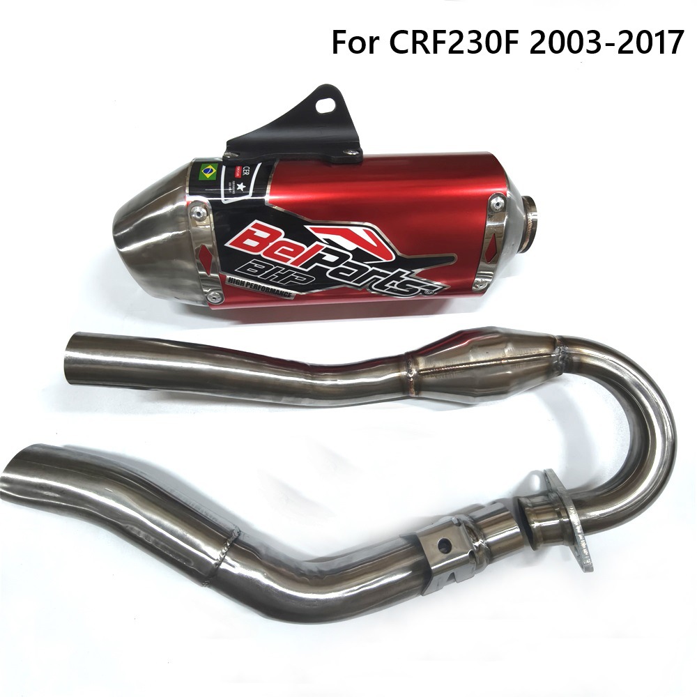 Pipe Modified, Motuoche Exhaust pipe - j2-crf230-fifth-generation-red
