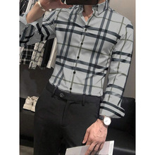 C 28584 Vintage Plaid Button Shirt ���Ÿ۷���ӳ����羳