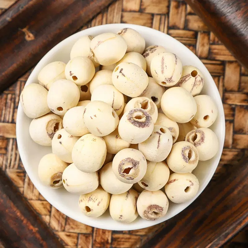 Dried White Lotus Seeds 500g Bai Zi Lian Zi Skinless Peeled for Soup Congee and Herbal Cooking specifications