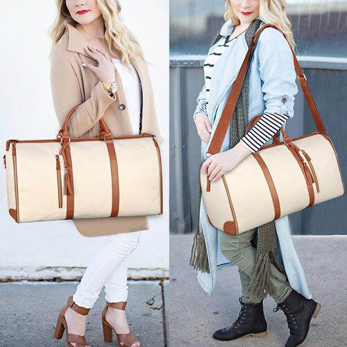 Stylish Leisure Suit Bag 2024 New Model, Large Capacity, Women's Versatile High-Quality Hand-Pocket Travel Bag