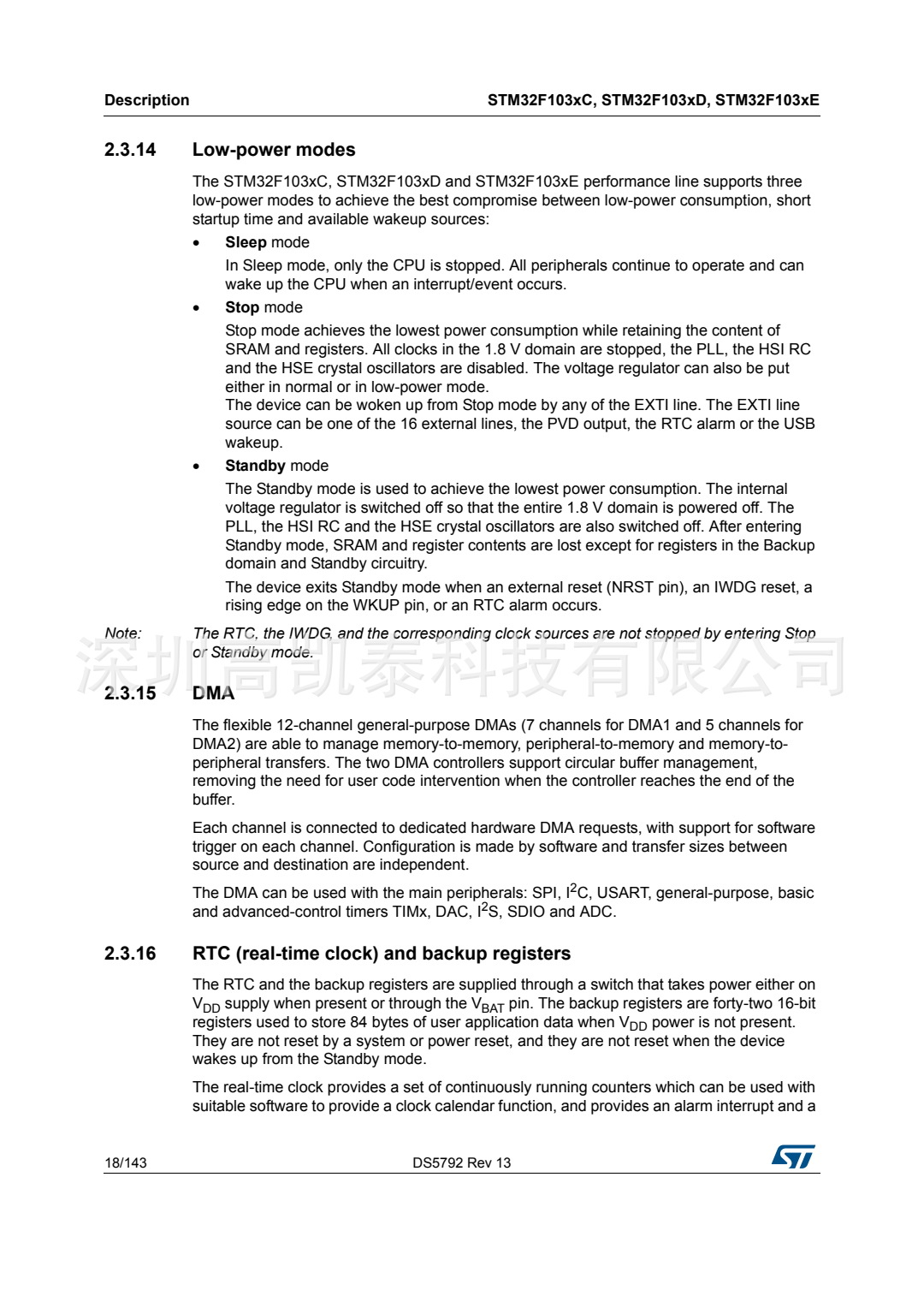 STM32F103RCT6 集成電路IC 芯片