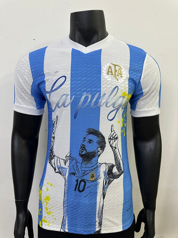 25-26 Club Football Uniforms Barcelona Jerseys Cross-Border Sports T-Shirts Messi Brazil Germany National Team