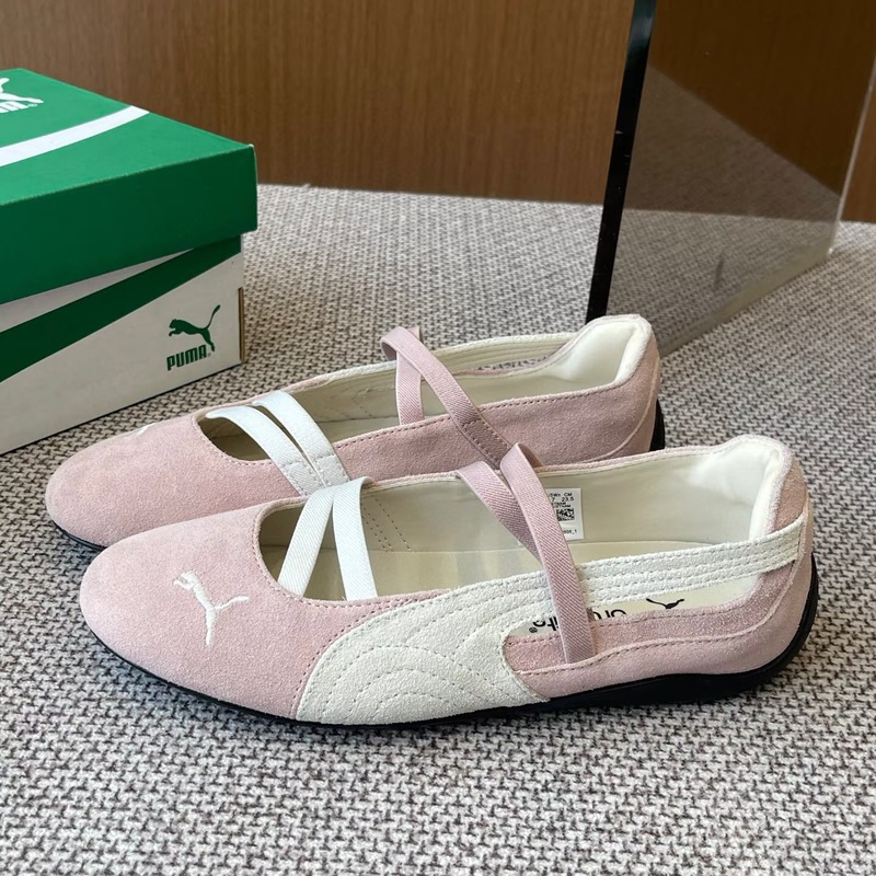 12色跨境专供莆田鞋PM女款Speedcat芭蕾鞋夏季百搭玛丽珍薄底一脚|undefined