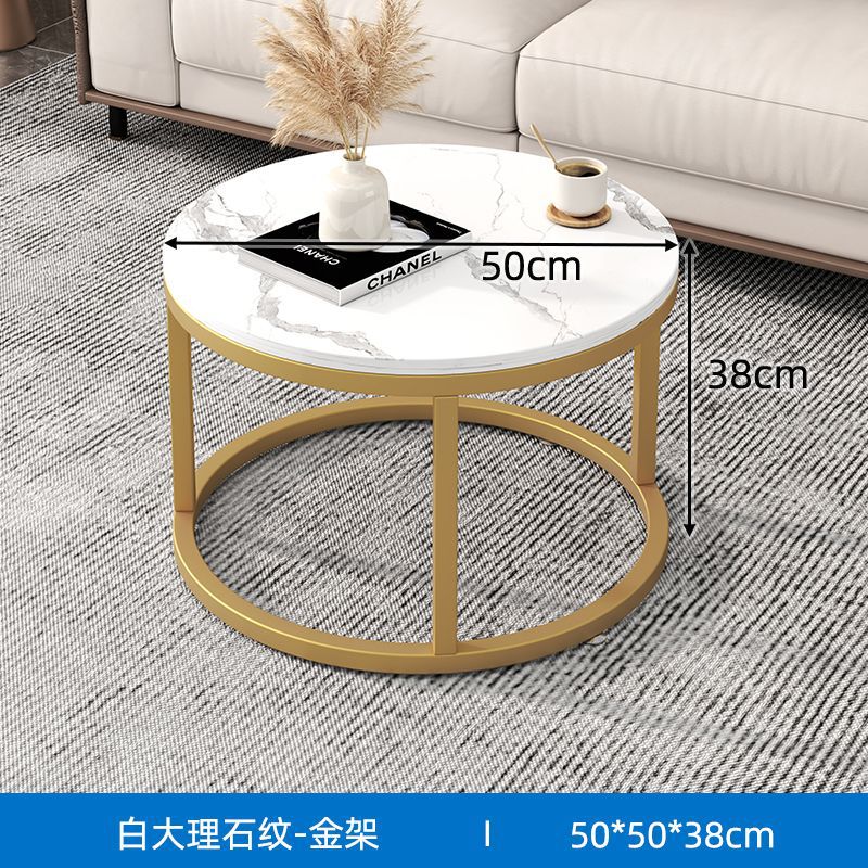 50cm 화이트 [싱글 커피 테이블]