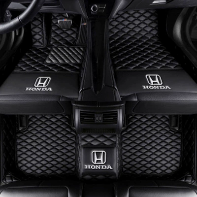 Modelə uyğun ayaqaltı – HR-V, Jade, and Breeze full-coverage - cr-v-single-layer-black