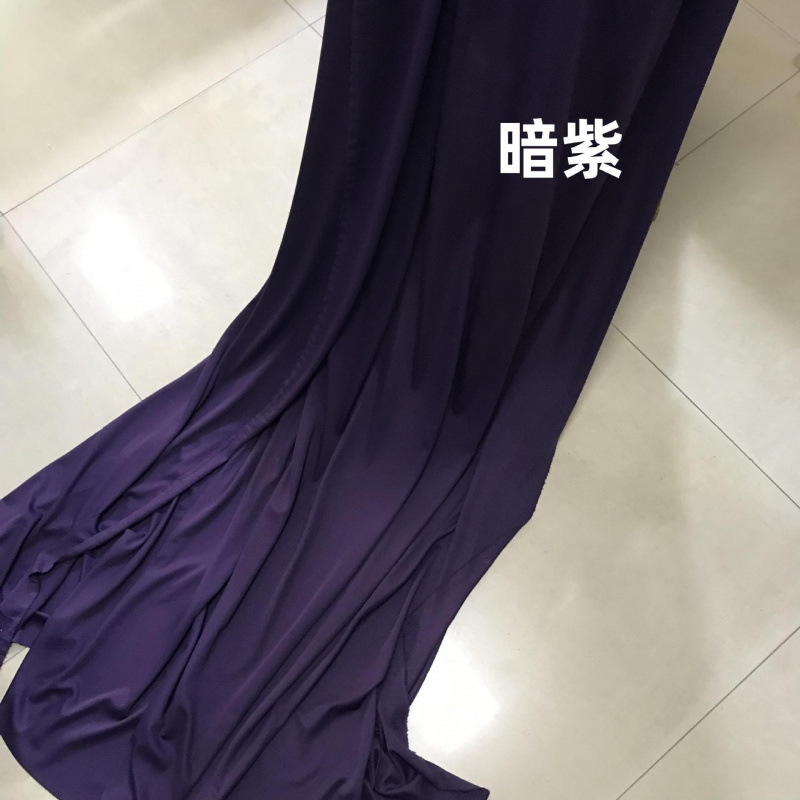 婚庆牛奶丝布幔婚礼堂韩式弹力波浪吊顶布酒店舞台背景装饰粉红色|undefined