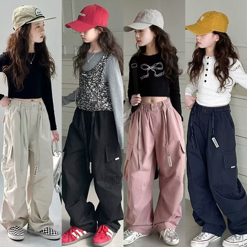 Amazon Summer Korean Style Girls' Solid Color Fashion Casual Pants Sports Jogging Quick-Dry Pants Mosquito-Proof Pants Trendy in Stock Amazon Summer Korean Style Girls' Solid Color Fashion Casual Pants Sports Jogging Quick-Dry Pants Mosquito-Proof Pants Trendy in Stock