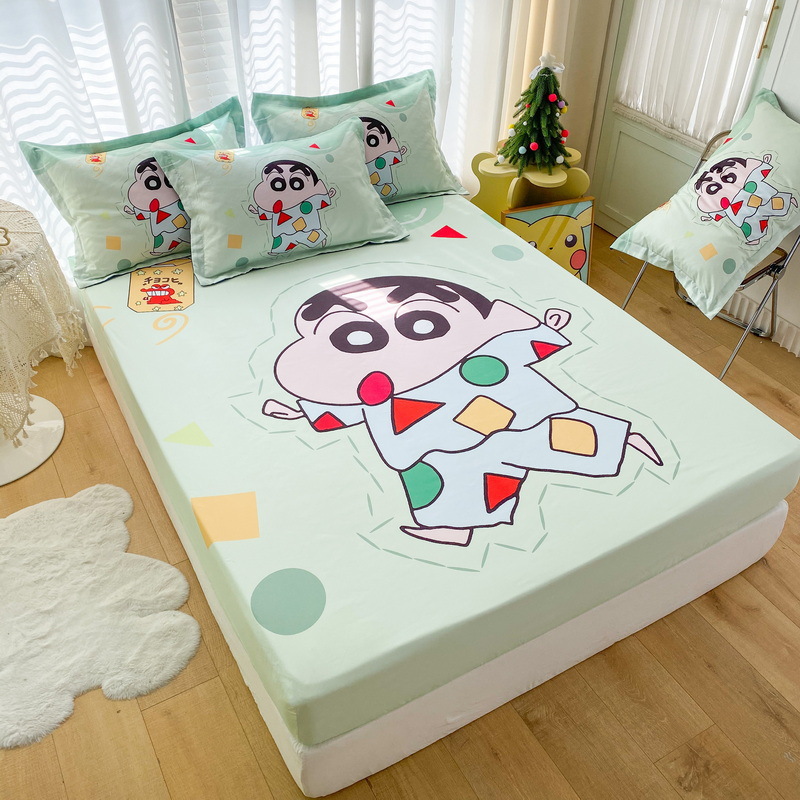 Colchón de cama de dibujos animados Cubierta antipolvo Cubierta protectora de colchón Cubierta protectora Niños 360 todo incluido Sombrilla de cama de flores al por mayor