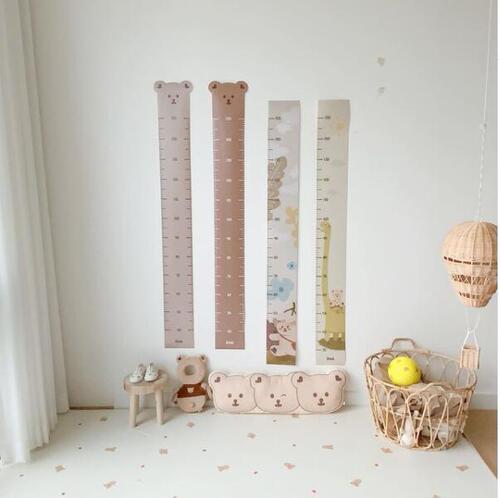 New ins height ruler wall sticker baby height measurement wall sticker bedroom living room measuring ruler hanging ruler shooting props