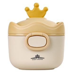 Детская коробка для сухого молока Crown Портативная исходящая дополнительная коробка для рисовой лапши Герметичный влагостойкий суб-пакет Резервуар для хранения сухого молока