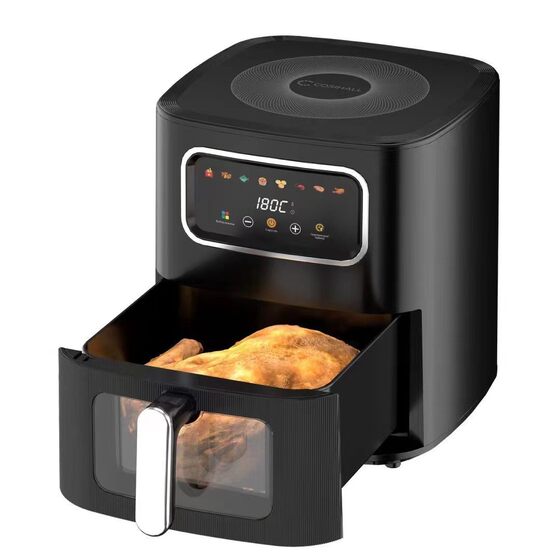Cross-Border Visual Air Fryer, One-Piece Household Multi-Functional Electric Fryer, Large-Capacity Fume-Free French Fries Machine