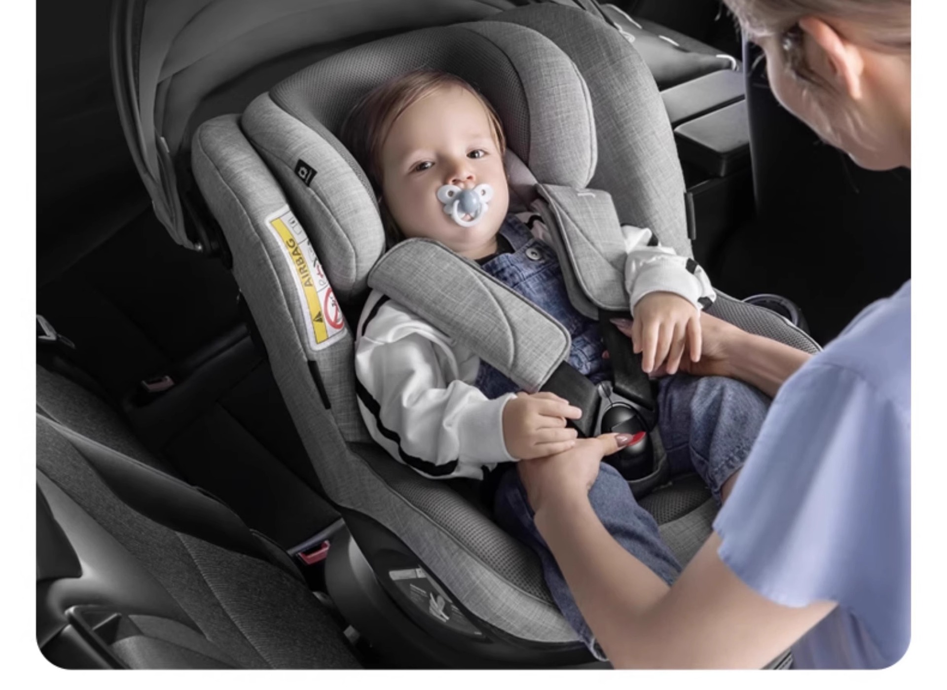 Joie Kids Safety Seat Adac Car Car for 0-4 Years Old 360 Rotating Gyro Warrior Pro