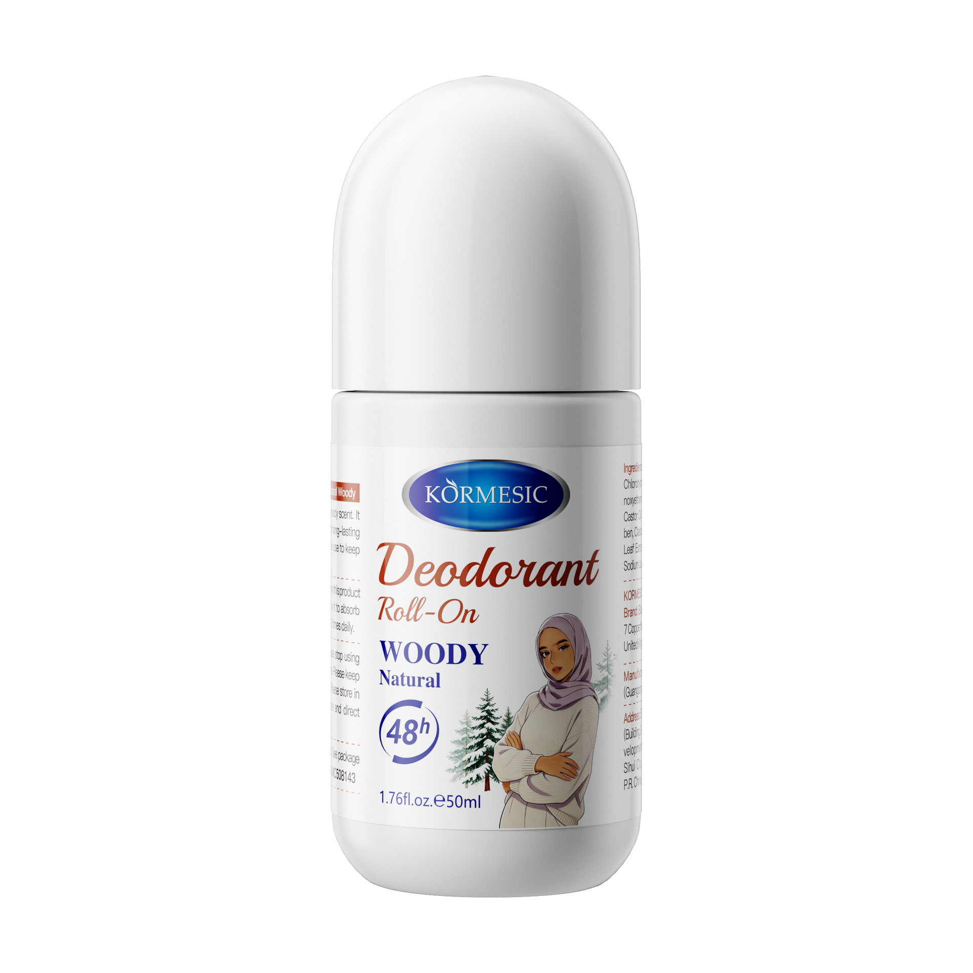 KORMESIC Fragrancia Floral Antiperspirante Bola Desodorante Refrescante Fragrancia Desodorante Comercio Exterior Transfronterizo Wholesale