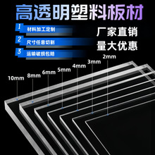 厂家直销高透明亚克力板PC耐力板PVC板切割雕刻加工支持批量合作
