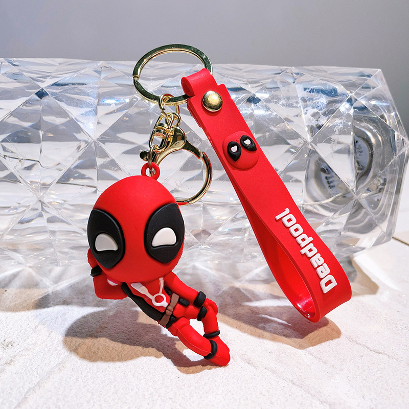 スターウォーズキーホルダー黒武士キーチェーンヨーダPVCカップルバッグ洗練された自動車キーホルダーペンダント|undefined
