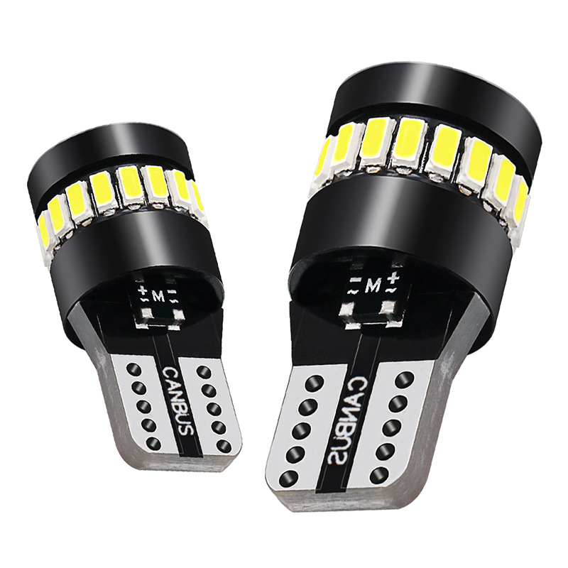 Bombilla LED T10 para Automóvil Shangxian, Luz Indicadora de Ancho, 3014 +18smd, Alta Luminosidad, Decodificación LED, Luz para Instrumentos de Automóvil