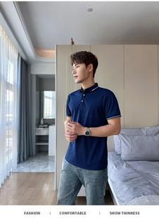 Summer quick-drying group work clothes Polo shirt cultural shirt lapel enterprise staff short-sleeved advertising shirt embroidered logo