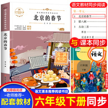 老舍北京的春节小学生语文课本作家作品系列六年级课外书必读