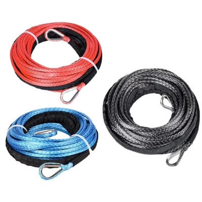 Trailer rope/net/strap: Rope Hook Uhmwpe Electric Winch