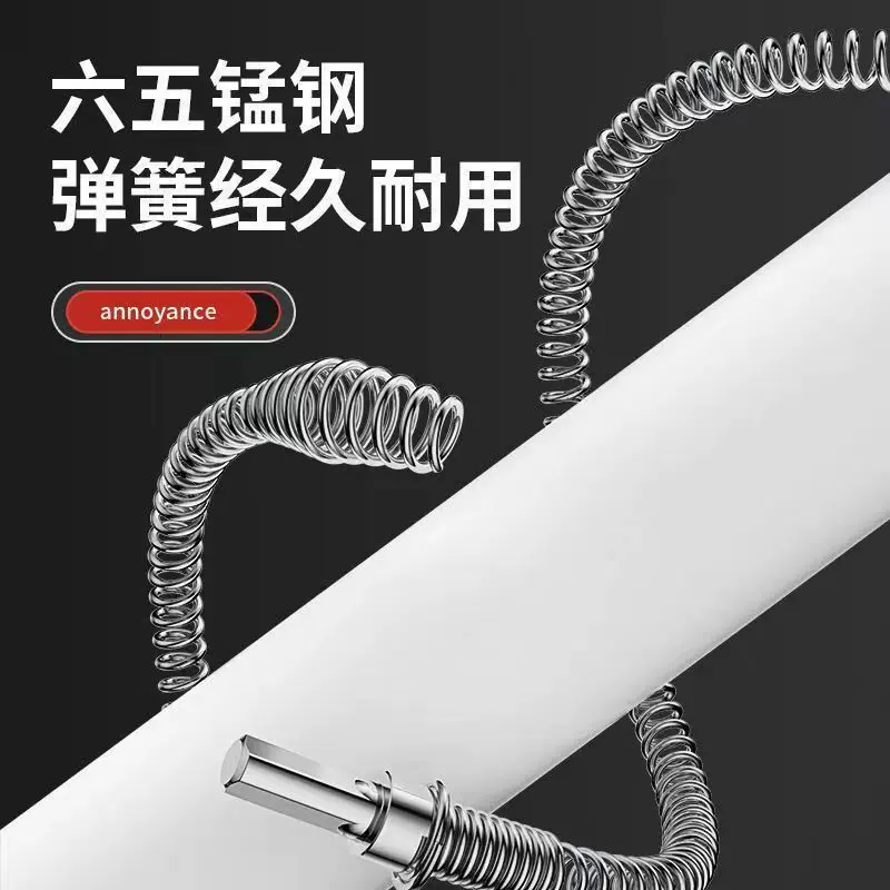 通下水道家用电动钻弹簧管道疏通器马桶地漏堵塞工具一件批发