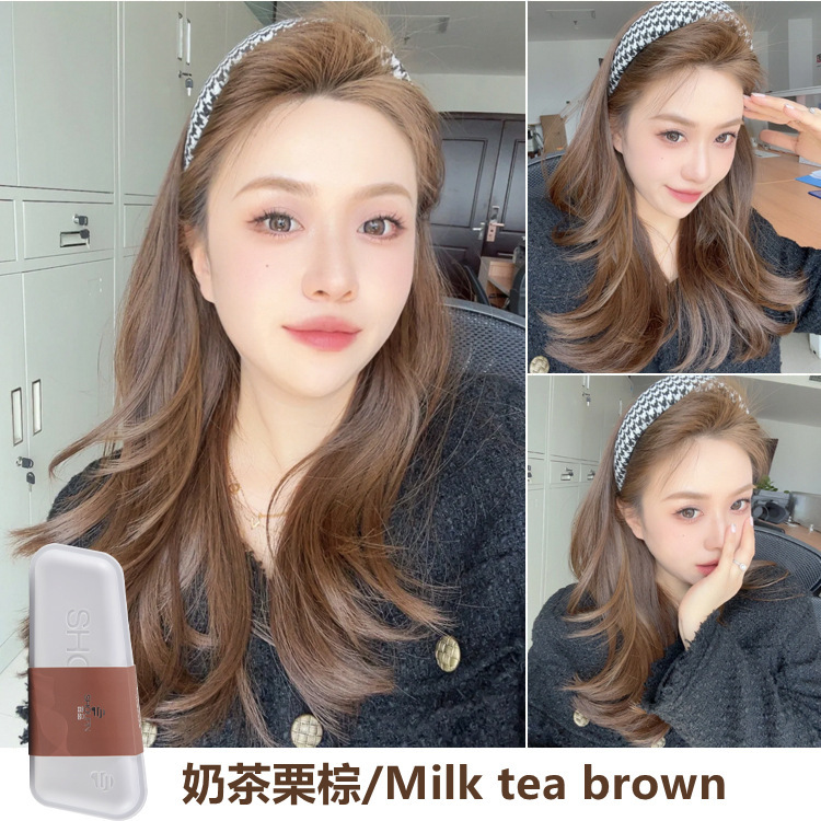 ギフトボックスミスト紅茶 2025 人気のカラー染毛剤女性のための植物ベリーカビレッド純粋な自宅で髪を染める|undefined