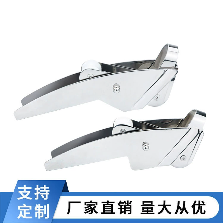 Морской 316 Наклонный нижний анкерный кронштейн 7,5-15 кг наклонное прямое нижнее анкерное колесо анкерного кронштейна стальной пластины