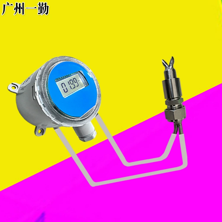 Высокотемпературный антиблокирующий анемометр/датчик расхода трубопровода Датчик расхода газа из нержавеющей стали RS485