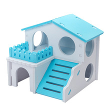热销新款宠物玩具仓鼠睡窝彩色小房子仓鼠玩具