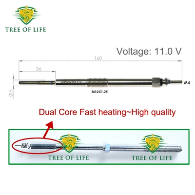 19850-0W010 0250202145 is glow plug