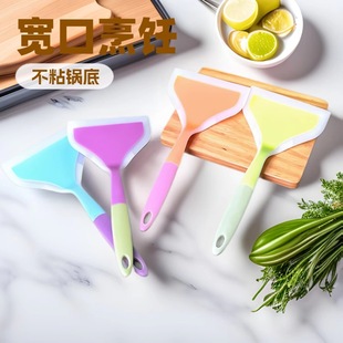 Spot Tamagoyaki Shovel Pancake Pancake Shovel Widened Omelette Shovel Household Non-stick Pan Special Food Grade Silicone Shovel