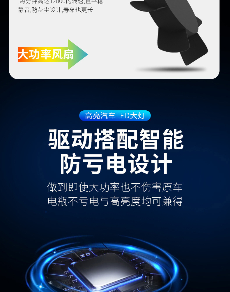 Explosive 140W double copper tube high power car LED headlight h11h4 bulb h7led lamp car led headlight