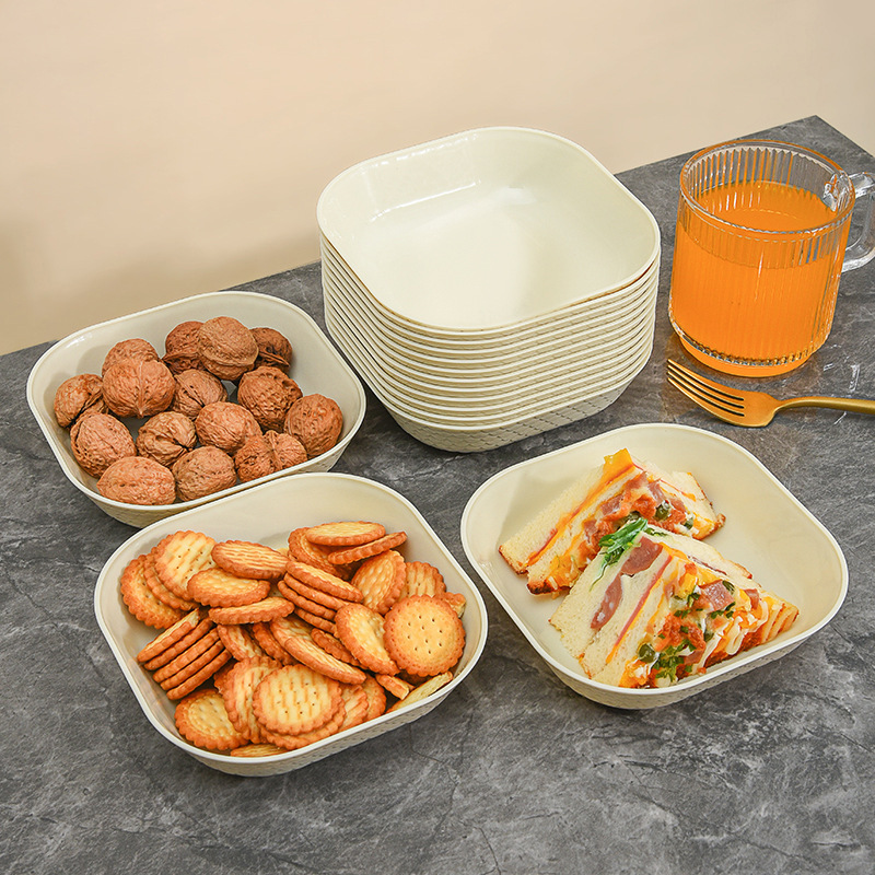 骨を吐く皿の小皿は骨を吐く皿の家庭用食品級のテーブルのごみ皿のハイエンドの新型の耐熱|undefined