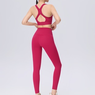 Cross-border high-strength bra back sports underwear integrated sports bra gather shockproof yoga running fitness