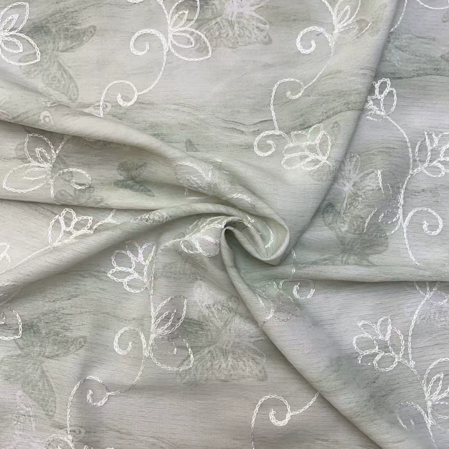 Шифон легкий и тонкий ткань, J111-6