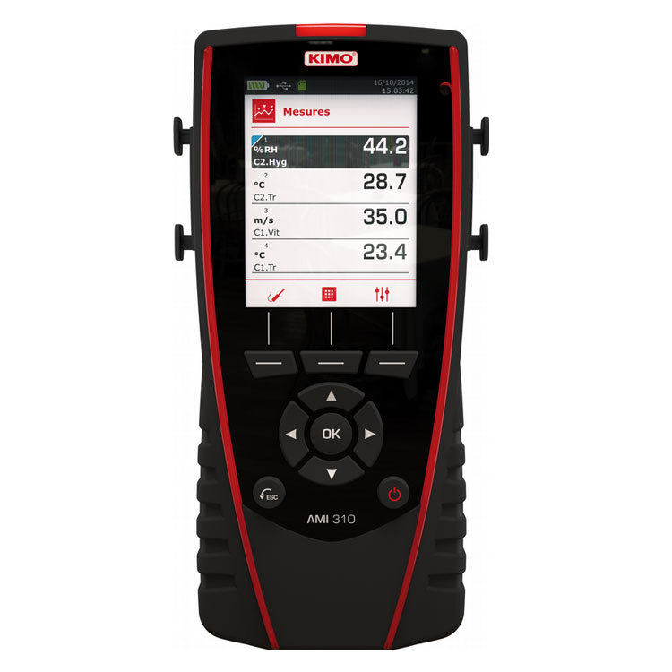 风速风量测量仪 法国kimo-AMI310温度湿度风速风量差压风压测量仪