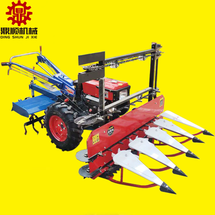 手扶拖拉机配套青储玉米高粱高杆割倒机 辣椒黄豆紫花苜蓿割台厂