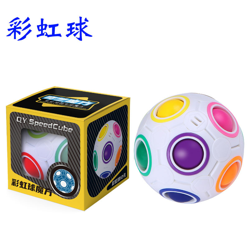 [Juego completo de 70 modelos] productos genuinos Qiyi Rubik's Cube venta al por mayor de segundo orden de tercer orden de cuarto orden de Quinto Orden de sexto orden en forma de traje de cubo de Rubik