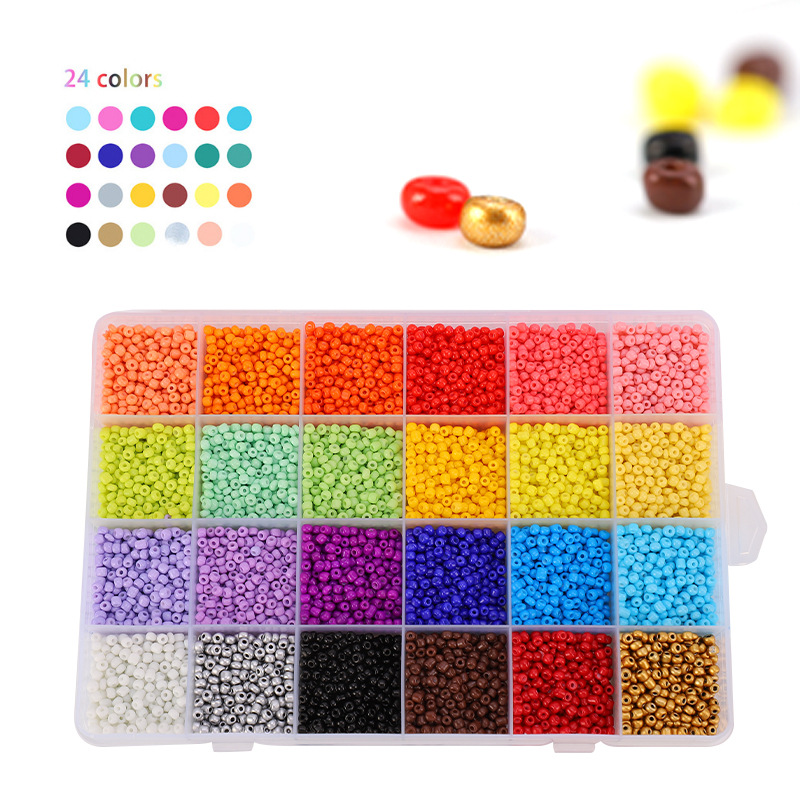 55g Weight Beads Jewelry Making Type DIY Jewelry Accessories Classification 1 Pack Quantity Glass Material Solid Color Pattern Stoving Varnish Design Simple Style, Classic Style Style 1 Pack Glass Solid Color DIY Jewelry Accessories Beads 1