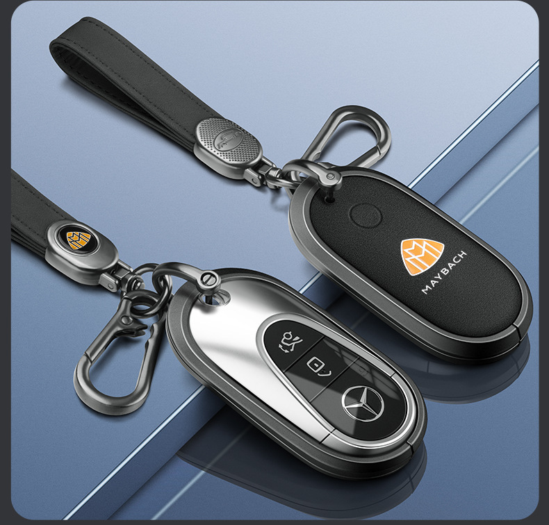 Suitable for Mercedes-Benz Gla200 Key Cover Glk300 Key Case B200/A220/Amg/Sl400/G-Class R-Class Shell Glc