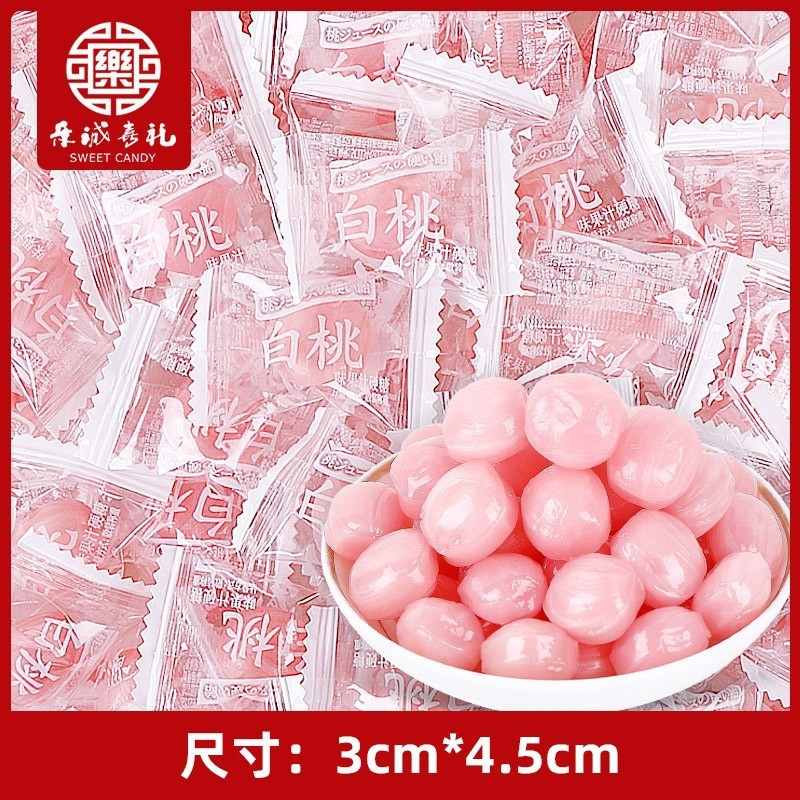 홍위안 흰 복숭아 주스 설탕 500g (약 120)