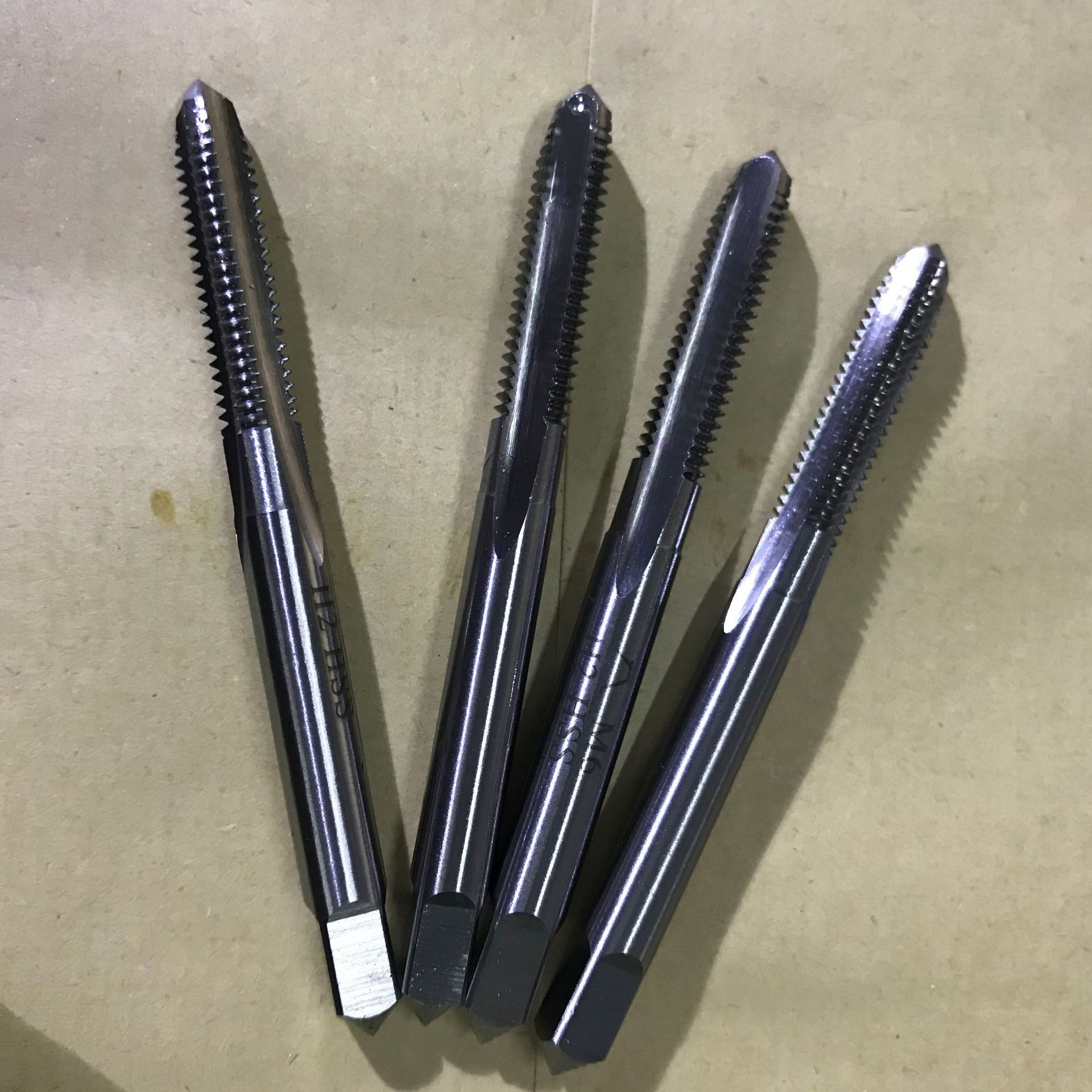 Máquina grifo de mano grifo de molienda completa ranura recta máquina grifo material 6542 # tungsteno 6%