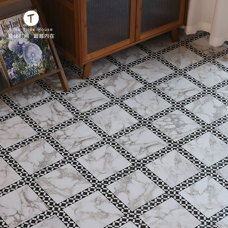 Французский стиль середины века, имитация мрамора, текстура плитки, кухня, ванная комната, балкон, напольная плитка, ресторан B&B 200