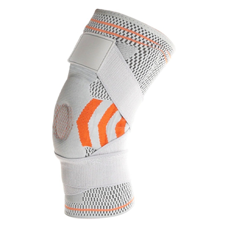 Deportes rótula de las mujeres correa de nylon rótula de silicona ciclismo a prueba de frío primavera soporte rótula menisco transfronterizo al por mayor