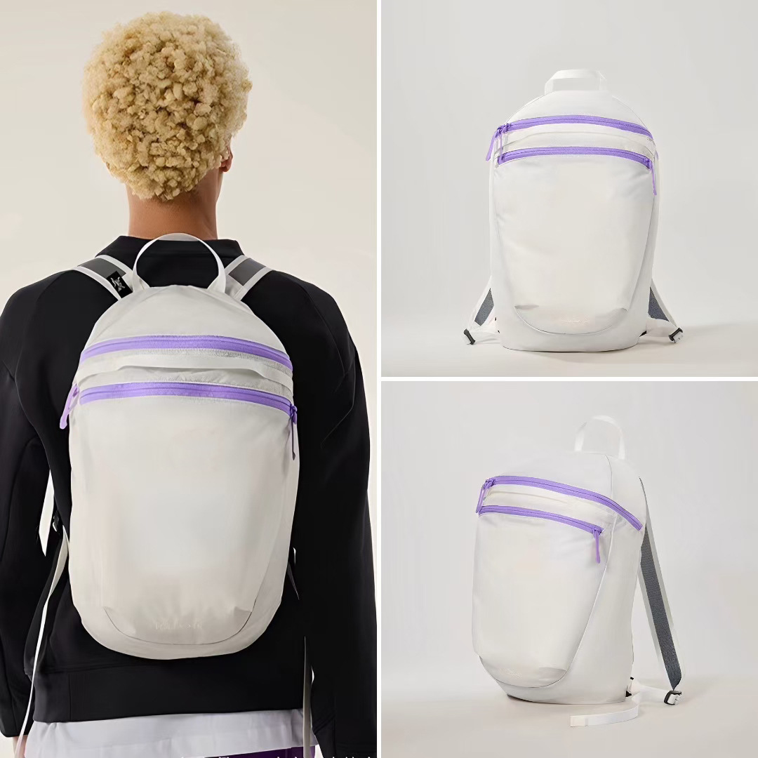 鸡架骨15L刺绣鸟双肩包户外徒步轻量登山包防水男女运动背包轻便