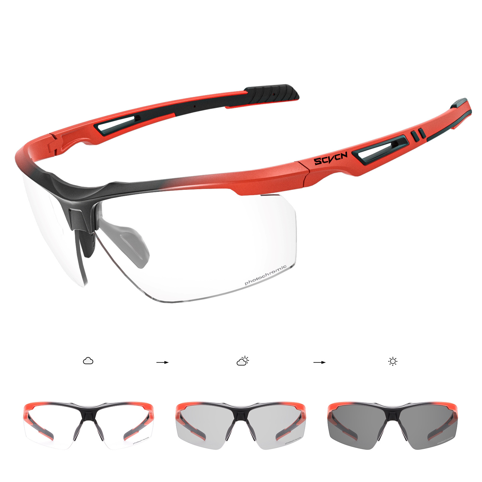 Gafas Polarizadas Deportivas TR90 con Protección UV para Ciclismo y Pesca